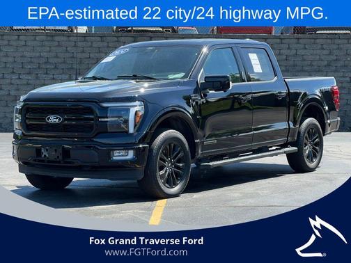 Black 2024 Ford F-150 Lariat
