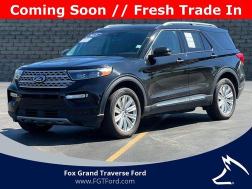 Agate Black Metallic 2021 Ford Explorer Limited