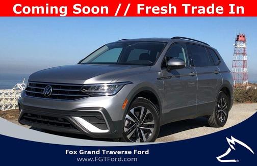 Oryx White Pearl Effect 2022 Volkswagen Tiguan 2.0T SEL R-Line