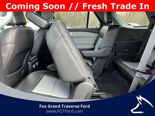 Atlas Blue Metallic 2023 Ford Explorer XLT