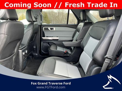 Atlas Blue Metallic 2023 Ford Explorer XLT