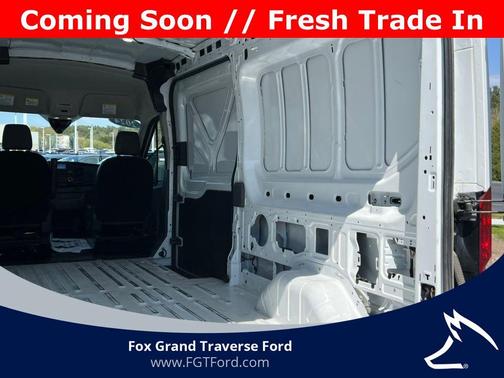 Oxford White 2024 Ford Transit-250 148 WB Medium Roof Cargo