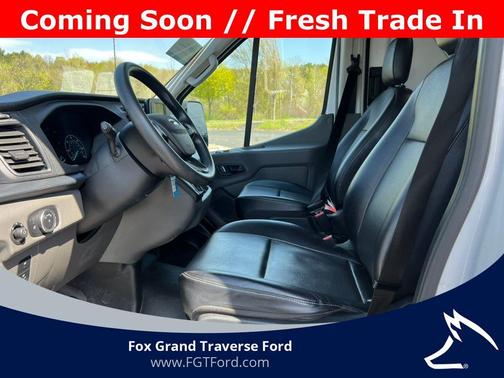 Oxford White 2024 Ford Transit-250 148 WB Medium Roof Cargo