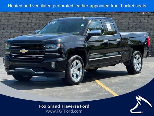 Black 2018 Chevrolet Silverado 1500 LTZ