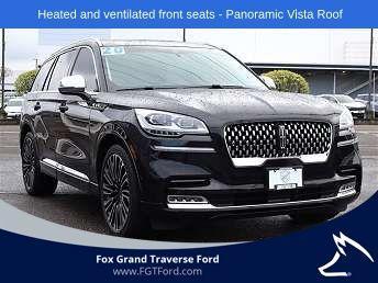 Black 2020 Lincoln Aviator Reserve AWD