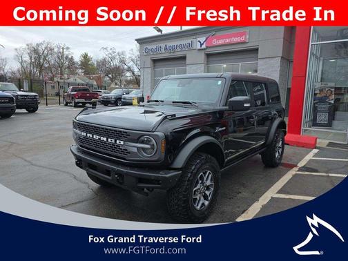 Shadow Black 2023 Ford Bronco Badlands