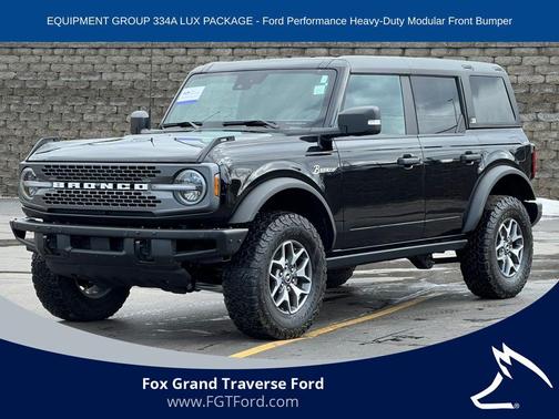 Shadow Black 2023 Ford Bronco Badlands