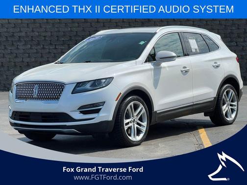 White Platinum Clearcoat Metallic 2019 Lincoln MKC Reserve
