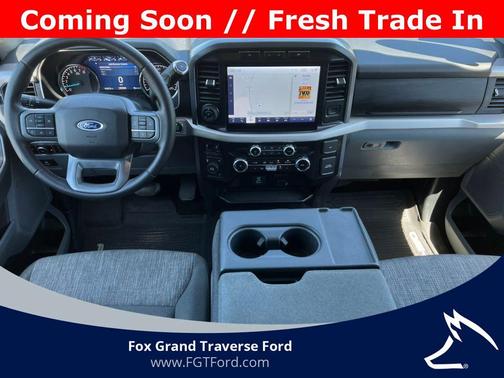 Antimatter Blue Metallic 2023 Ford F-150 XLT