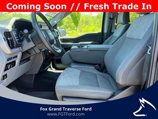 Antimatter Blue Metallic 2023 Ford F-150 XLT
