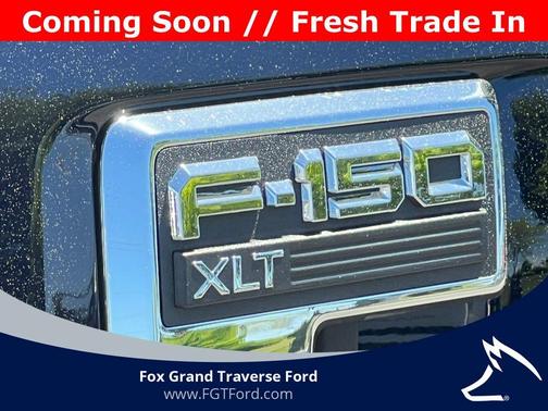 Antimatter Blue Metallic 2023 Ford F-150 XLT