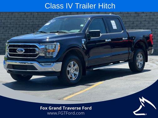 Antimatter Blue Metallic 2023 Ford F-150 XLT