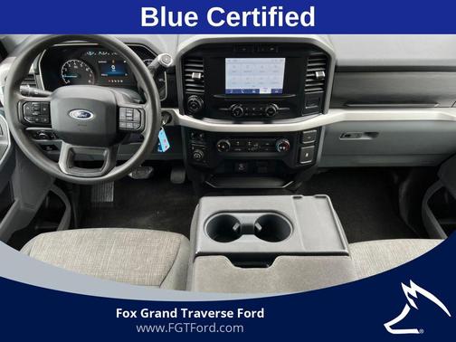 Blue 2022 Ford F-150 XLT