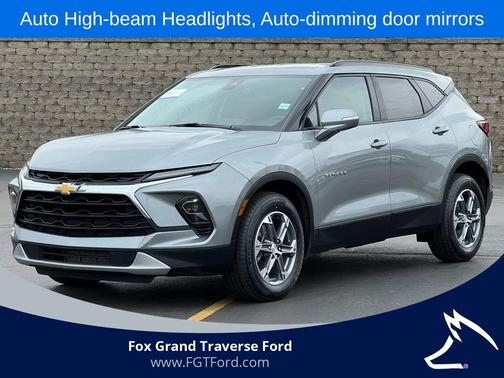 Sterling Gray Metallic 2023 Chevrolet Blazer 3LT