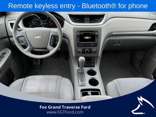 Silver Ice Metallic 2017 Chevrolet Traverse LS