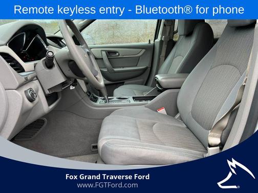 Silver Ice Metallic 2017 Chevrolet Traverse LS