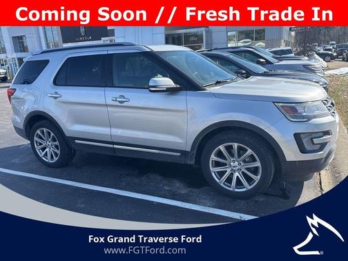 Ingot Silver 2017 Ford Explorer Limited
