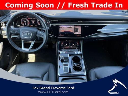 Carrara White 2025 Audi Q7 55 Premium Plus