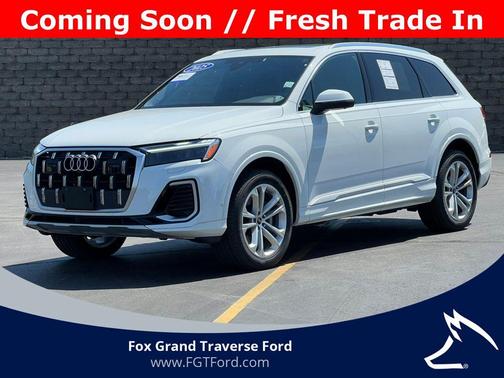 Carrara White 2025 Audi Q7 55 Premium Plus