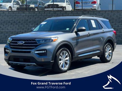 Carbonized Gray Metallic 2023 Ford Explorer XLT