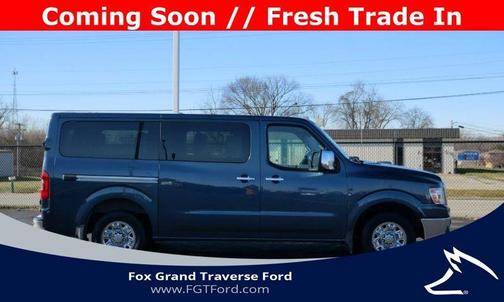 Arctic Blue Metallic 2018 Nissan NV Passenger NV3500 HD SL V8