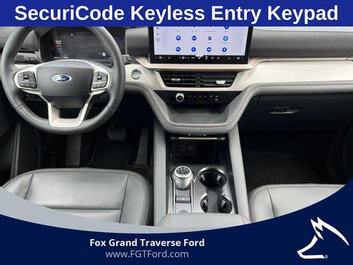 Vapor Blue Metallic 2025 Ford Explorer Active