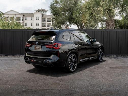 Black Sapphire Metallic 2022 BMW X3 M AWD