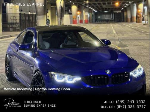 San Marino Blue Metallic 2020 BMW M4 Base
