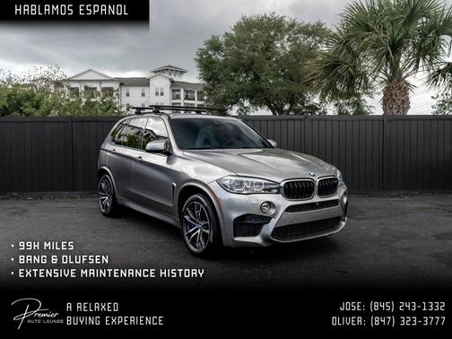 Silverstone Metallic 2017 BMW X5 M Base