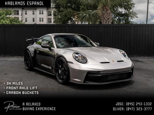 Jet Black Metallic 2022 Porsche 911 GT3 Coupe 2D