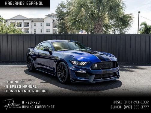 Kona Blue Metallic 2018 Ford Shelby GT350 Base