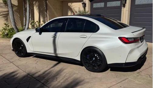 Frozen Brilliant White Metallic 2024 BMW M3 Competition