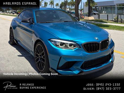 Long Beach Blue Metallic 2020 BMW M2 Competition