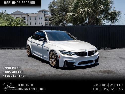 Mineral White 2018 BMW M3 Base