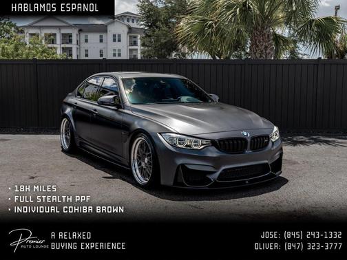 Mineral Gray 2017 BMW M3 Base