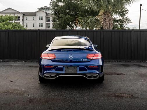 Brilliant blue metallic 2017 Mercedes-Benz AMG C 63 S