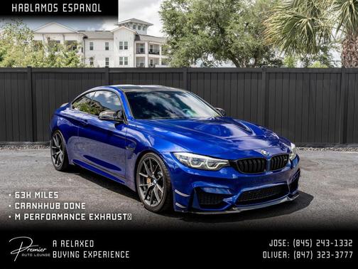 Individual San Marino Blue 2019 BMW M4 CS