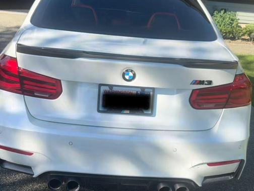 White 2017 BMW M3 Base