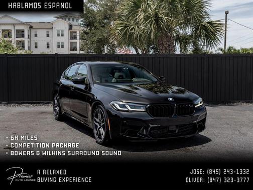 Black Sapphire Metallic 2023 BMW M5 Competition