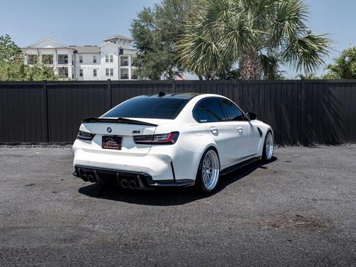 Alpine White 2021 BMW M3 Competition