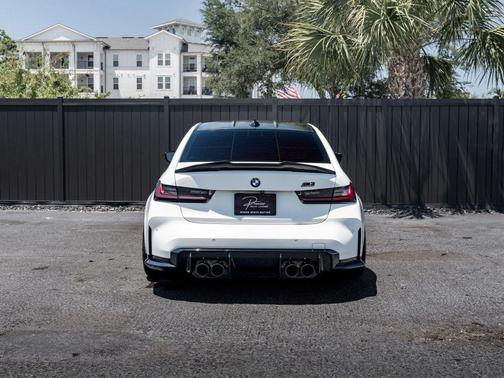 Alpine White 2021 BMW M3 Competition