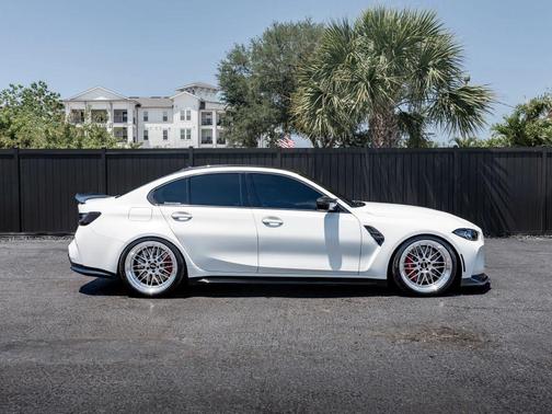 Alpine White 2021 BMW M3 Competition