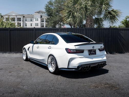 Alpine White 2021 BMW M3 Competition
