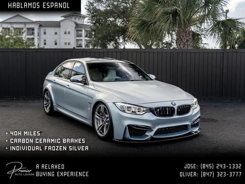Frozen Silver 2015 BMW M3 Base
