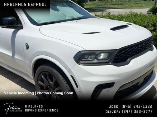 White Knuckle Clearcoat 2024 Dodge Durango SRT Hellcat Plus AWD