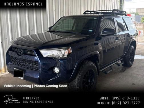 Nautical Blue Metallic 2018 Toyota 4Runner SR5 Sport Utility 4D