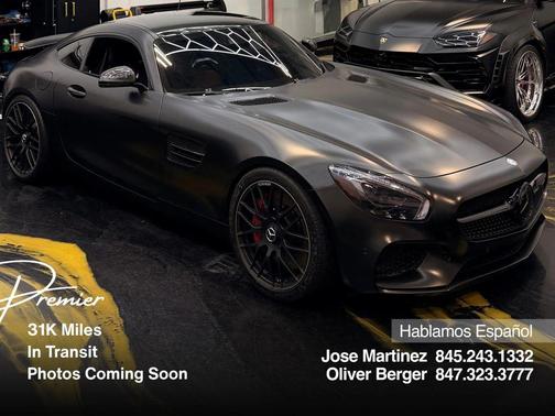 Gray 2016 Mercedes-Benz AMG GT S Coupe 2D