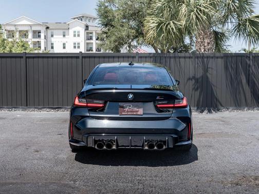 Black Sapphire Metallic 2022 BMW M3 Competition xDrive