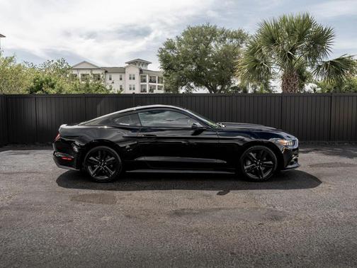 Black 2017 Ford Mustang EcoBoost Premium