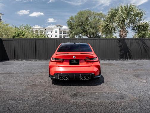 Cinnabar Red 2023 BMW M3 Competition xDrive
